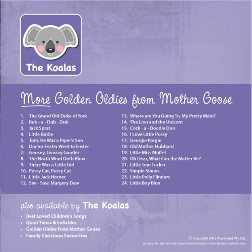 children's songs - more mother goose